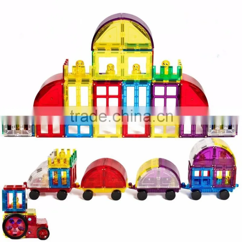 magnetic construction toy magnetic building blocks set magnetic toys magformers OEM factory 100pcs
