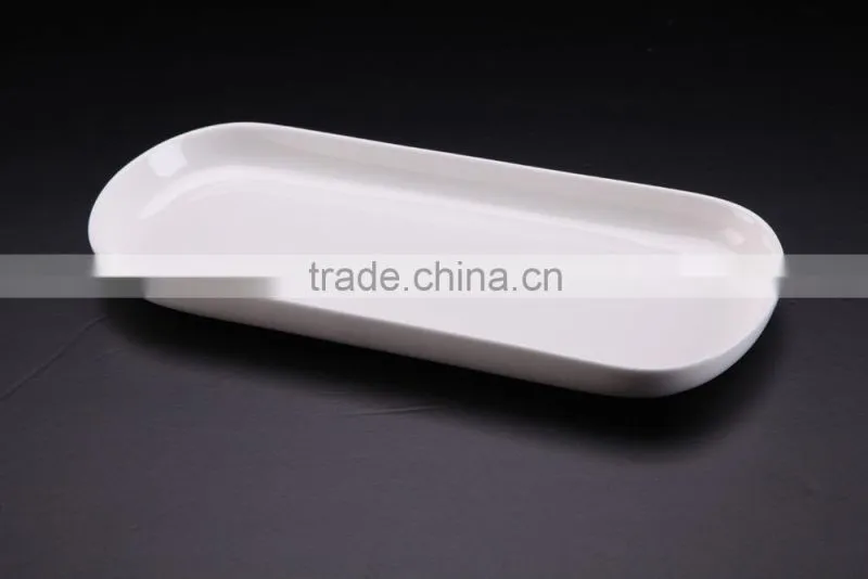 2015 fancy porcelain plate for home and restaurant