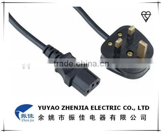 Three Pin Plug power cord UK