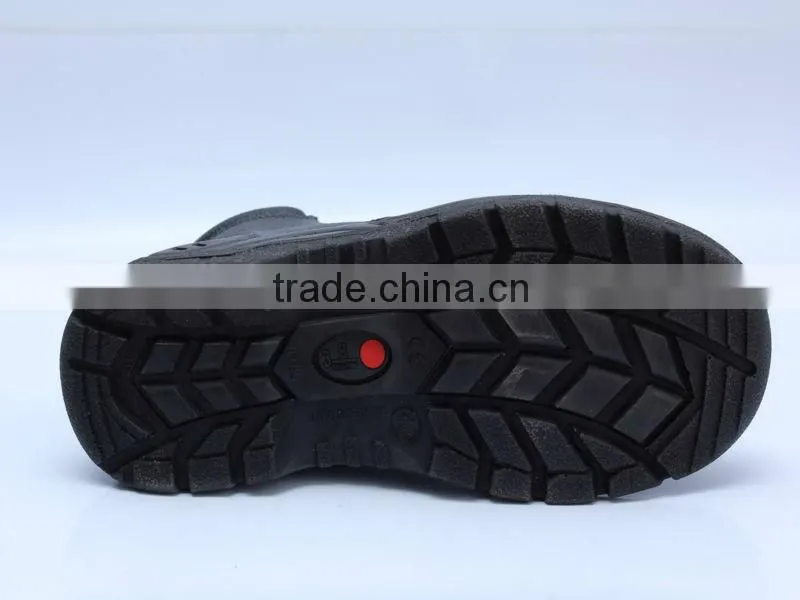 cow hide leather industrial safety boots china manufacture