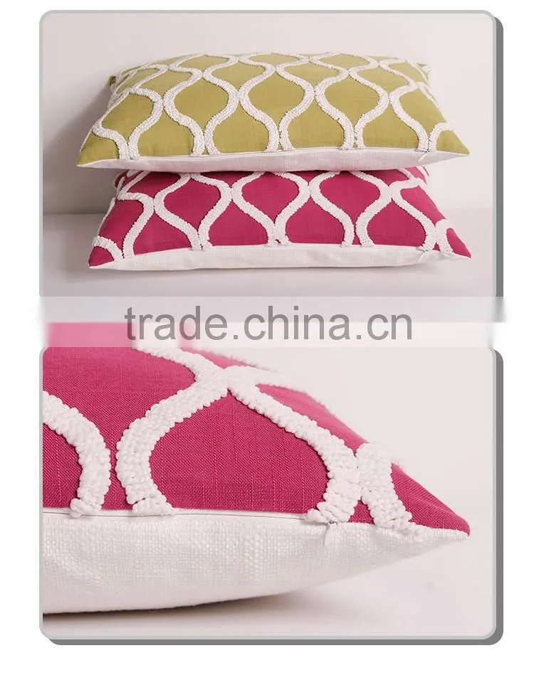 High quality cheap price bright color throw pillow covers