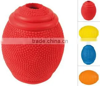 Wholesale 70mm Durable Rubber ball with teeth dog toy , OEM pet products Manufactory