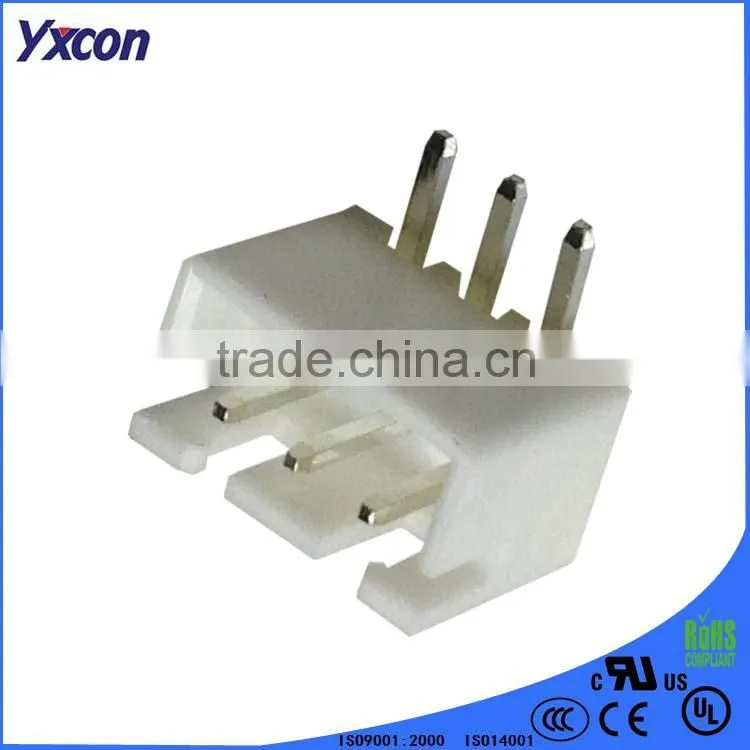 3 pin right angle single row wafer connector