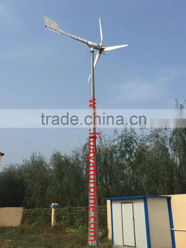 China wind power manufacture 5kw home wind generator, windmill generator 5kw 48v 96v 120v 240v 380v