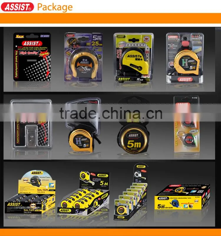ASSIST novelty tape measure nylon wrap durable 3m steel tape measure material