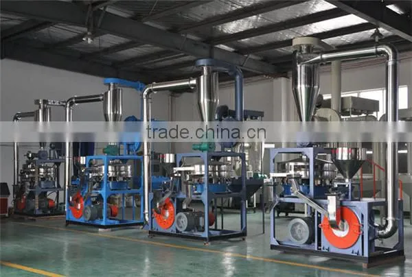 Used PVC/ PE/ PP Plastic Recycling Grinding Crushing Machinery