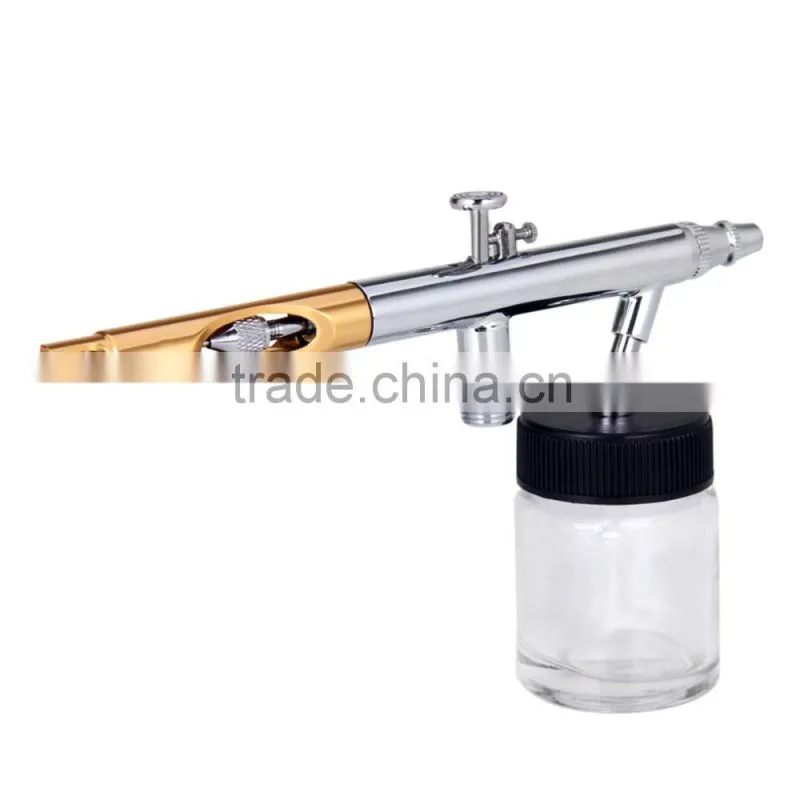 PRO 6X AIRBRUSH SET 22cc Dual Action 0.35mm Aerografo for Cakes Nail Art Body Paint AS-29