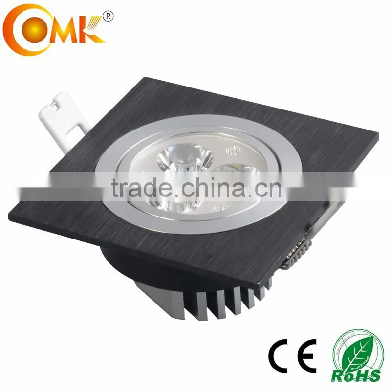 2015 China hot sell black square spotlight
