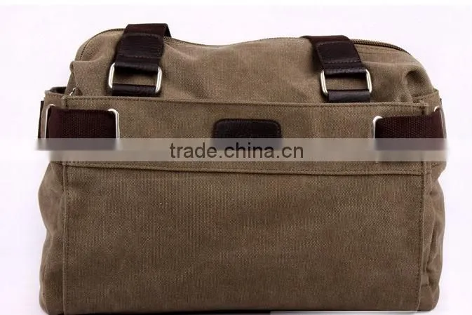 2014 Wholesale High quality Cheap Canvas Mens Messenger bag shoulder bag