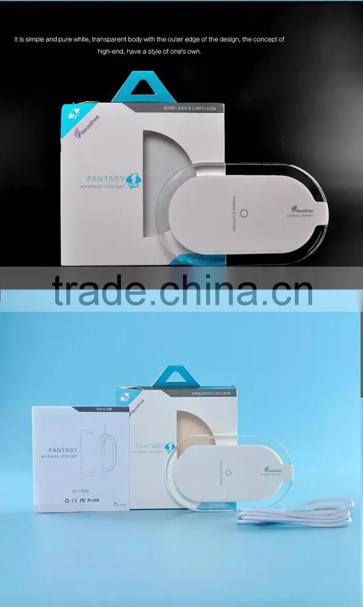 3 coils qi wireless charger pad for iPhone 6 6s with wireless receiver
