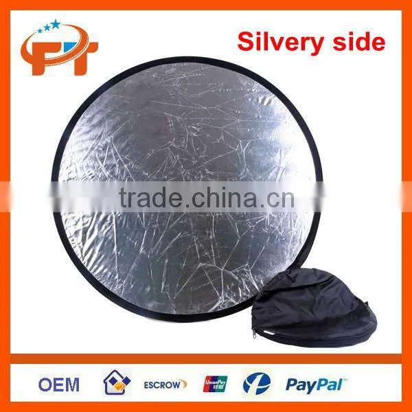 43" 2-in-1 Light Mulit Collapsible disc Reflector 110cm