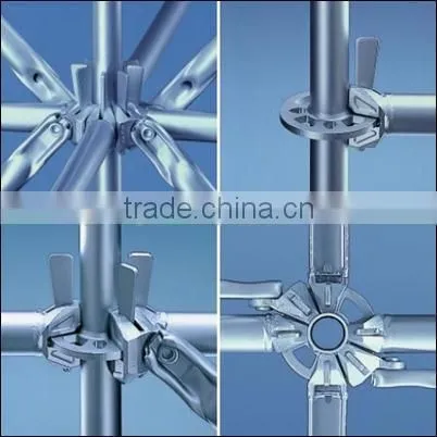 Casted steel Brace end for Ringlock scaffolding system