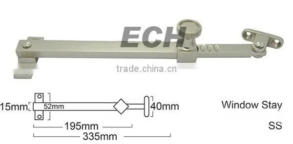 china supplier accessories stainless steel window stay arm