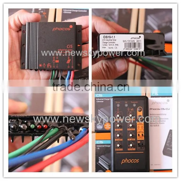 cis10 cis20 phocos solar street light controller solar controller phocos controller
