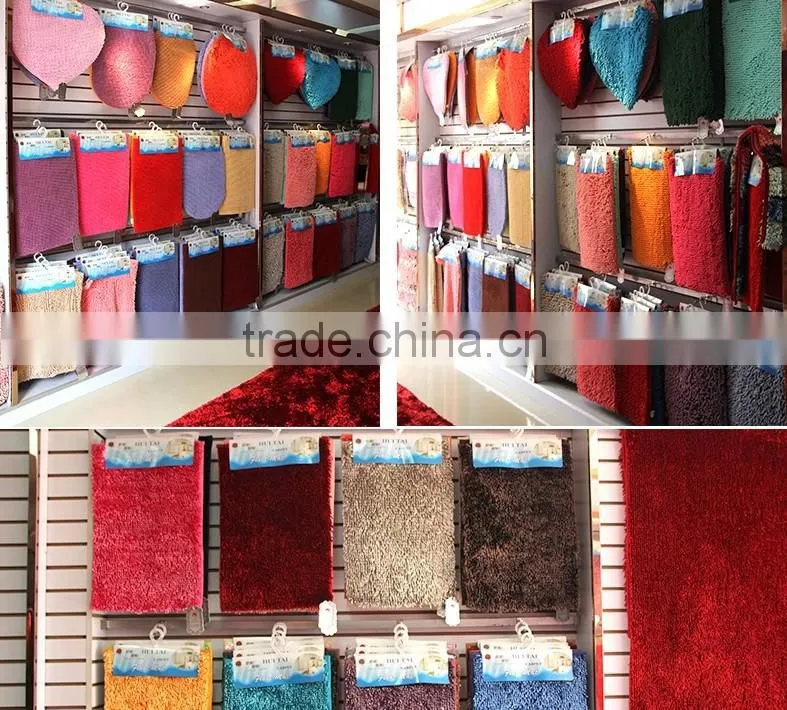 high pile floor carpet with Anti-slip base room mat rugs