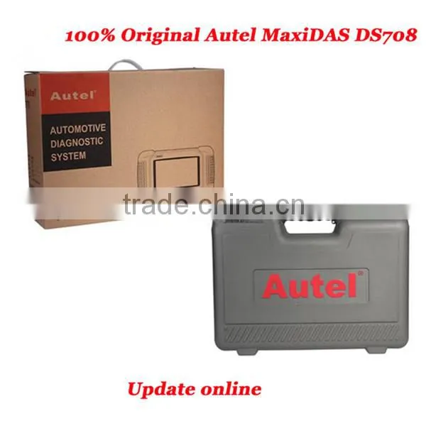 Original Autel DS708 Maxiscan DAS708 Multibrand Auto Scanner update online Touchscreen scanner with fast ship by DHL/EMS/UPS