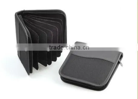 Handmade Leather CD/DVD case holder