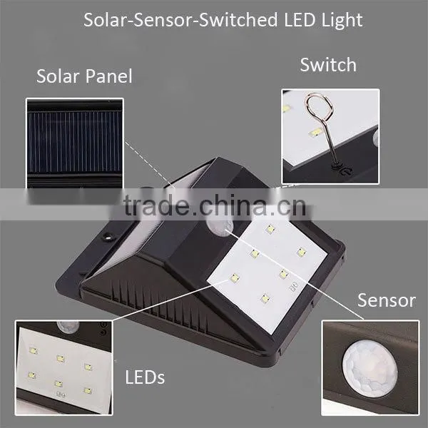 16leds garden solar led light with great price