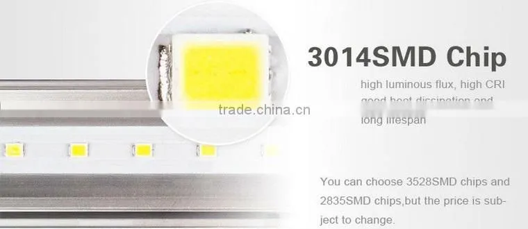 3014 SMD LED Chip 1500mm 22w T8 tubes for working lighting