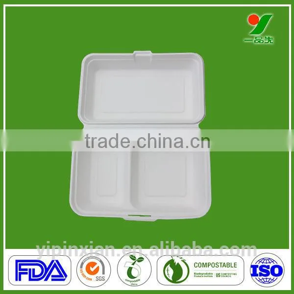 USA FDA eco-friendly disposable biodegradable paper food container