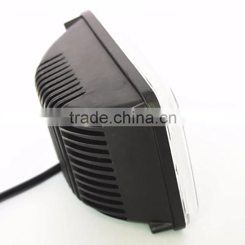 4" X 6" Rectangular Sealed 45W LED Headlight Headlamp Replacement, High/low beam H4 45w Led Work Light