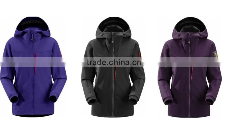 waterproof softshell jacket bonded fleece