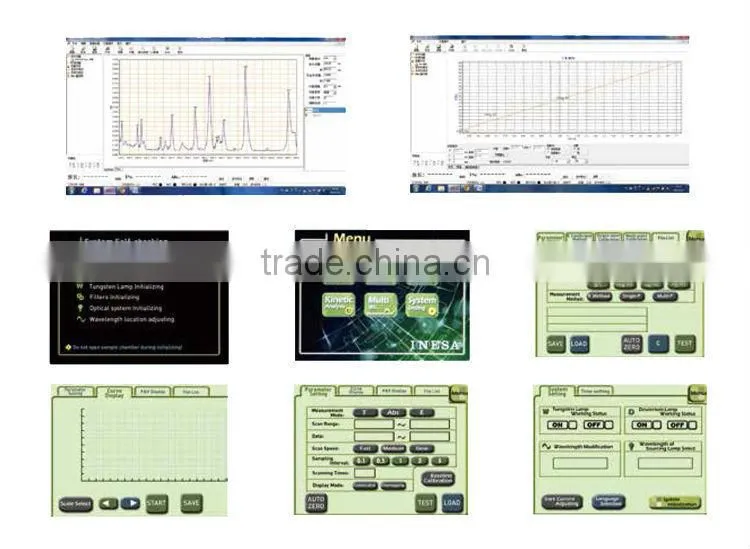 atomic absorption spectrophotometer Lab Novel series spectrophotometer with USB port