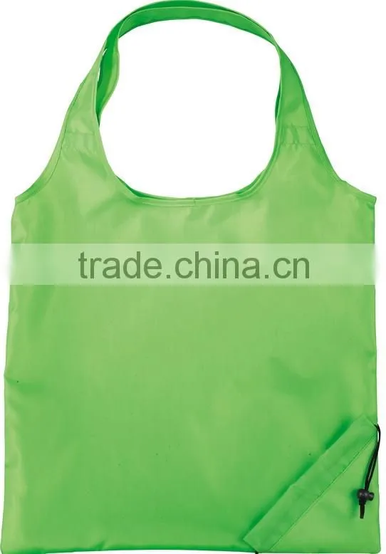 2014 Hot Sale polyester Bungalow Foldaway Shopper Bag/Tote Bag