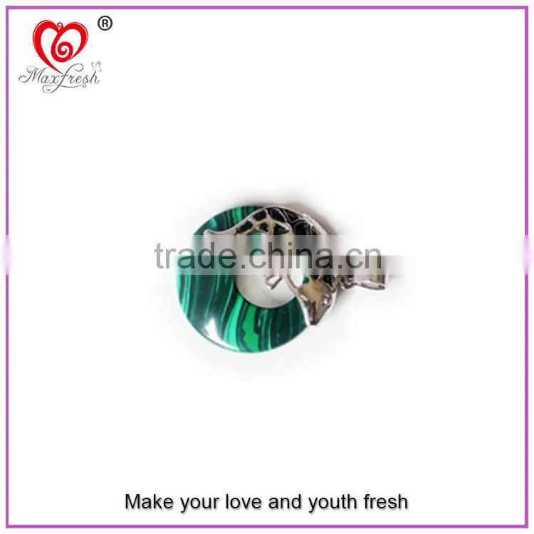 Natural Quartz Crystal Point Pendant with Fish Shape Metal Crystal Necklace Pendant Lucky Fish Car Crystal NEW Hanging Pendant