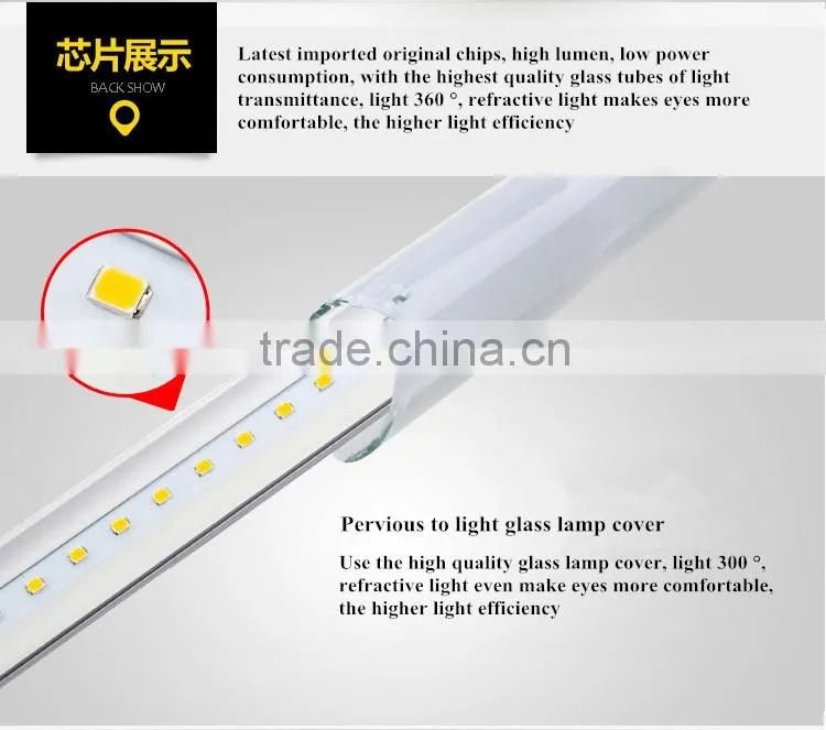HOT SALE sex tube t8 6w/9w AC85-265V CE ROHS 30/60cm high PF