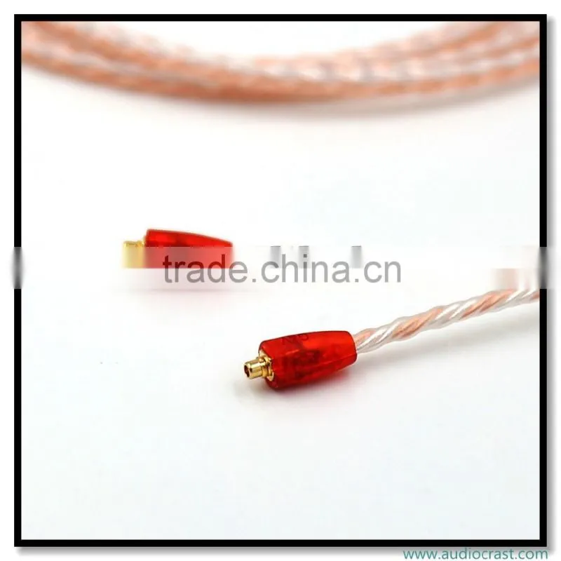 OEM Upgrade Silver Audio Cable For SE315 SE215 SE535 earphones headset