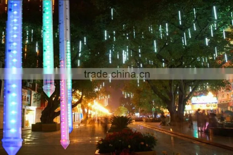 stree lighting and decoration meteor shower light-220v 30mm 23mm 12mm
