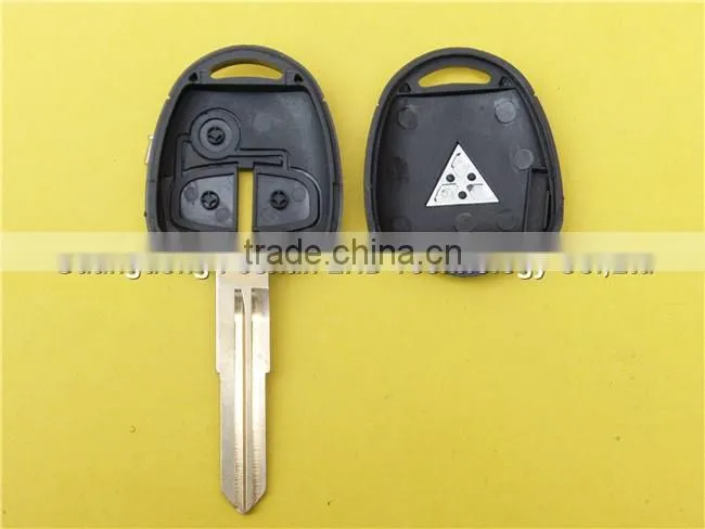 Remote Key Fob 3 Button Remote Key Shell With MIT8 Blade Left Side For Mistubishi car key
