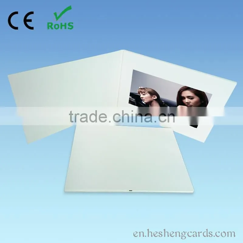 Handmade greeting card designs, digital video business card