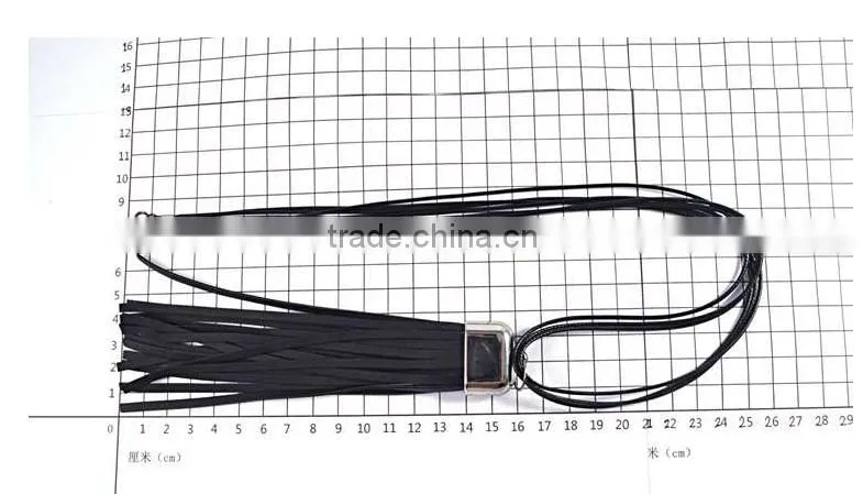 Exquisite Cheap Decorative PU leather tassel for necklace in 2015