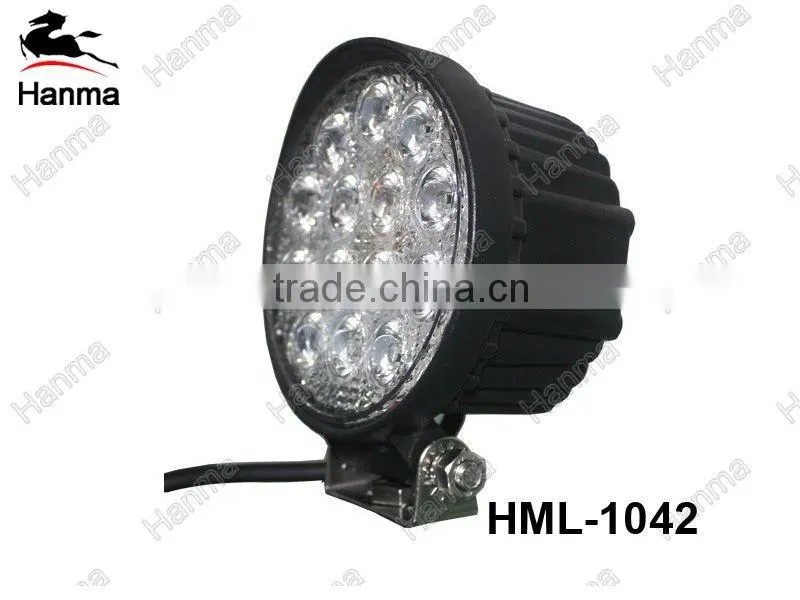 24v led truck light,excavator lamp,farm machinery accessories,motorcycle accessories,LED off road lighting,42W