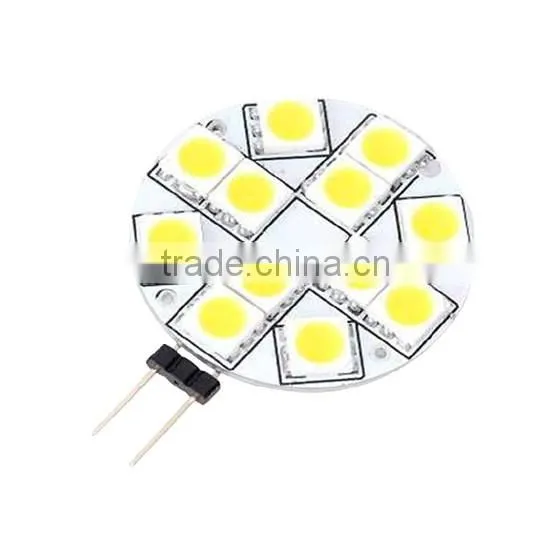 Low voltage led PCB g4 light 1.8W led g4 pin