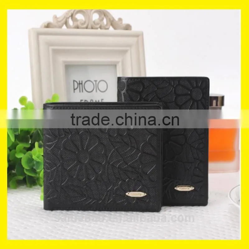 2016 popular top layer customized the embroidery printing pu/genuine leather woman wallet/purse/hand bag