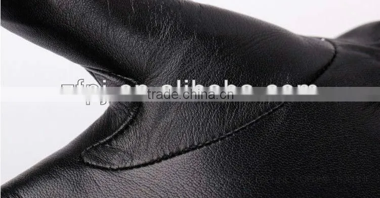 production Leather garment accessories for leather gloves