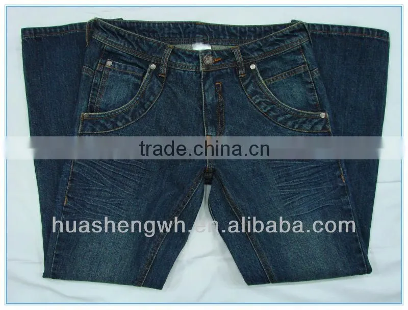 2013 High Quality designer fashion mens cotton jeans pants