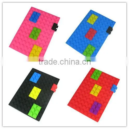 2013 dongguan new arrival Wholesale Soft Case Silicone Notebook/ Silicone Book Cover