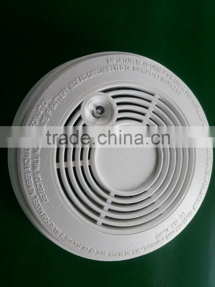 CE,ROHS Standalone smoke detector independent smoke detector DC 9V OR AC 220V OPTIONAL STANDALONE SMOKE DETECTOR SD-424