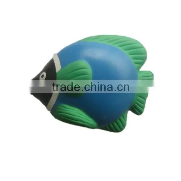 High quality PU various tropical fish shaped stress balls toy