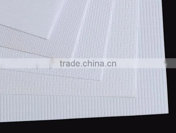 architecture model sheet, model sheet for hotel, sheet in plastic profile, building model materials, scale models, family model