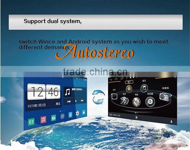 Andriod 4.4 Quad-Core Car DVD Player GPS Navigation for Ford Explorer 2013+WIFI