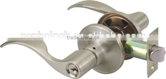 European and Asia ORB wave like style lock handle tubular door lever