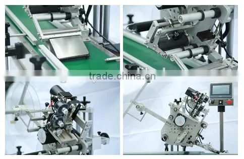 PLC control system with touch screen Flat Surface Label Machine