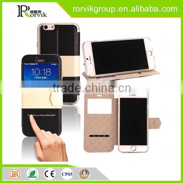 Newest Product tpu leather phone case for iphone6 armor cell phone case