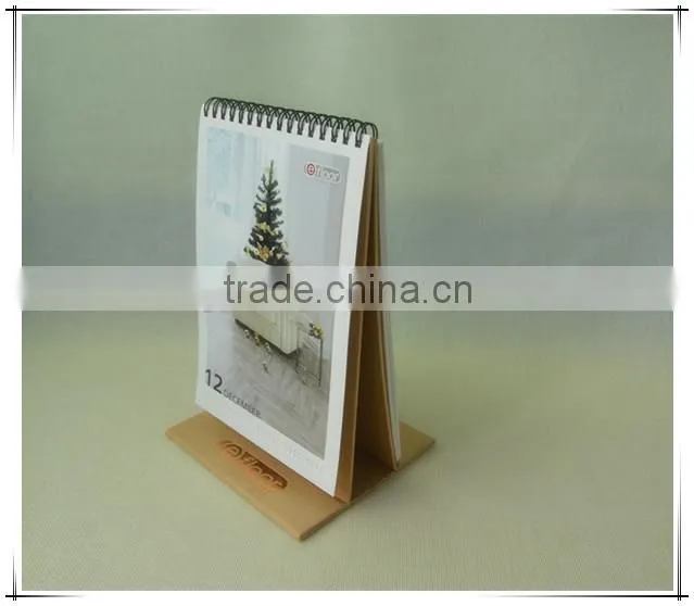Fashion Design and Good Price Custom Printing Desk Calendar Manufacturer