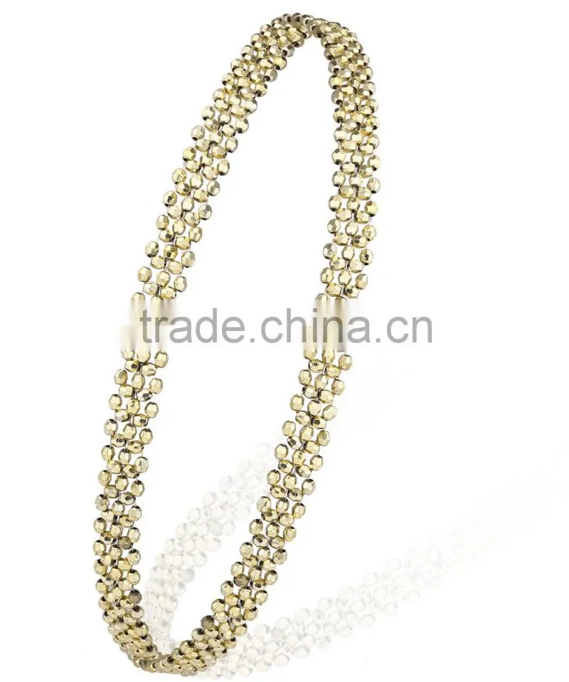 Girl Gorgeous Retro Beads Crystal Rhinestone Headband Hair Band Hot